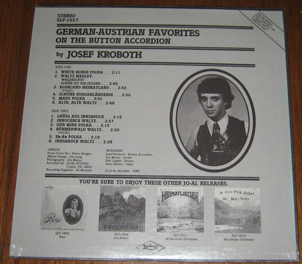 Josef Kroboth : German-Austrian Favorites (LP, Album)