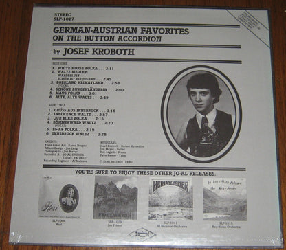 Josef Kroboth : German-Austrian Favorites (LP, Album)