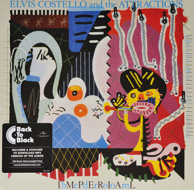 Elvis Costello & The Attractions : Imperial Bedroom (LP, Album, RE, 180)