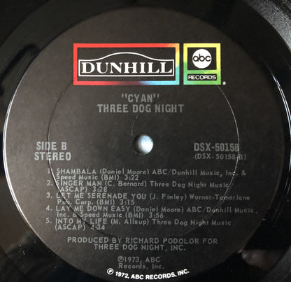 Three Dog Night : Cyan (LP, Album, Ter)