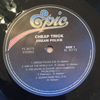 Cheap Trick : Dream Police (LP, Album, RE, RM, Gat)