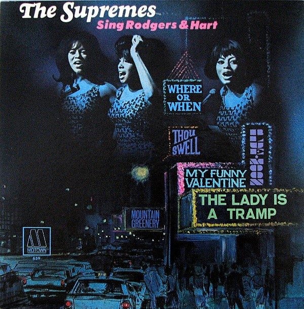 The Supremes : The Supremes Sing Rodgers & Hart (LP, Album, Mono)