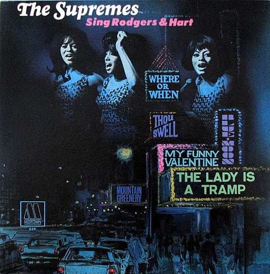 The Supremes : The Supremes Sing Rodgers & Hart (LP, Album, Mono)