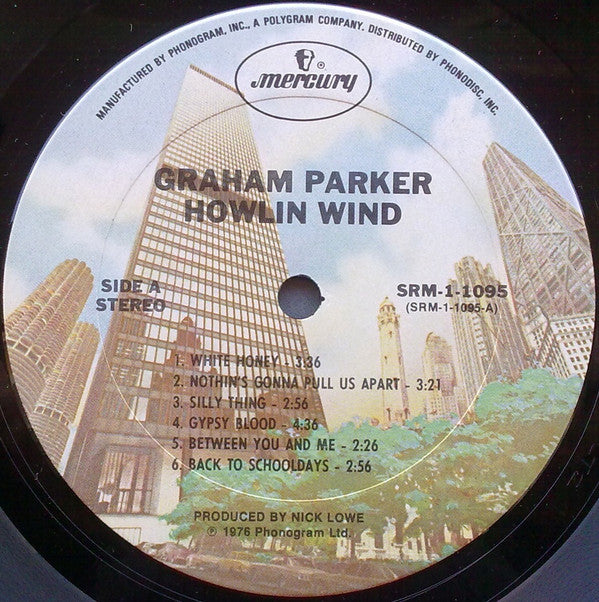 Graham Parker : Howlin Wind (LP, Album)