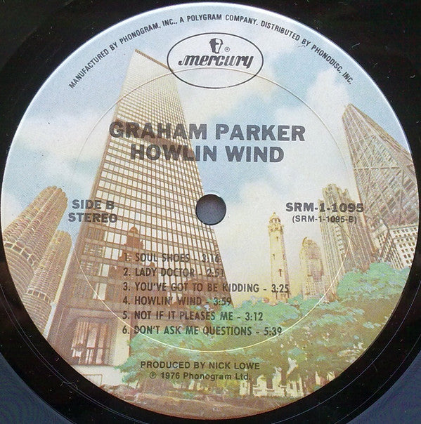 Graham Parker : Howlin Wind (LP, Album)