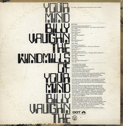Billy Vaughn : The Windmills Of Your Mind (LP, Album)