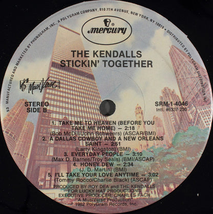The Kendalls : Stickin' Together (LP, Album)