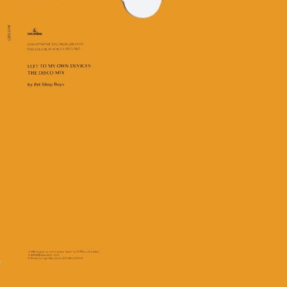 Pet Shop Boys : Left To My Own Devices (The Disco Mix) (12", Single, Ltd)
