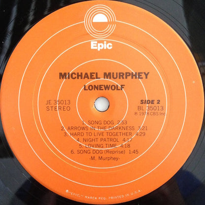 Michael Martin Murphey : Lone Wolf (LP, Album, San)