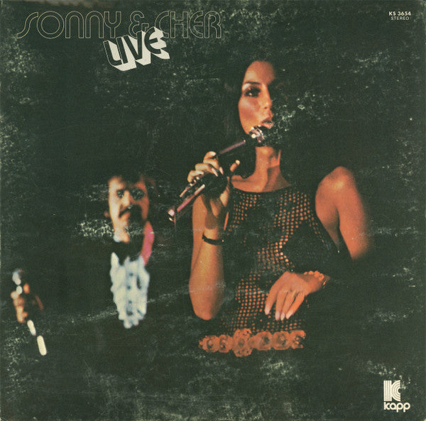 Sonny & Cher : Sonny & Cher Live (LP, Gat)