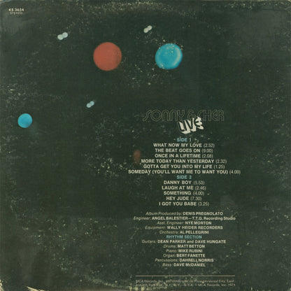 Sonny & Cher : Sonny & Cher Live (LP, Gat)