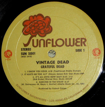 Grateful Dead* : Vintage Dead (LP, Album)
