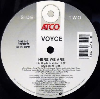 Voyce : Here We Are (12")