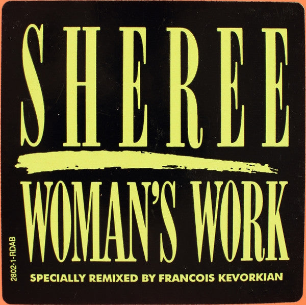 Sheree Jeacocke : Woman's Work (12", Promo)