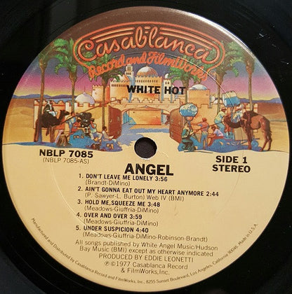 Angel (24) : White Hot (LP, Album, San)