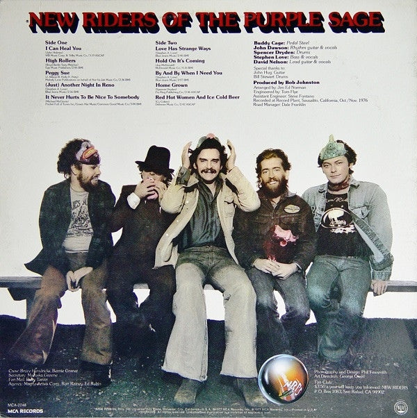 New Riders Of The Purple Sage : Who Are Those Guys? (LP, Album, Glo)