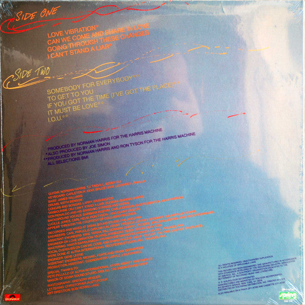 Joe Simon : Love Vibrations (LP, Album, Pit)