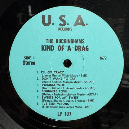 The Buckinghams : Kind Of A Drag (LP, Album)
