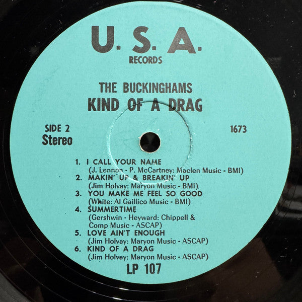 The Buckinghams : Kind Of A Drag (LP, Album)
