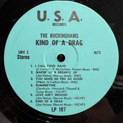 The Buckinghams : Kind Of A Drag (LP, Album)