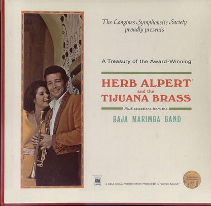 Herb Alpert & The Tijuana Brass, Baja Marimba Band : A Treasury Of The Award-Winning Herb Alpert And The Tijuana Brass Plus Selections From The Baja Marimba Band (5xLP, Comp, Mono)