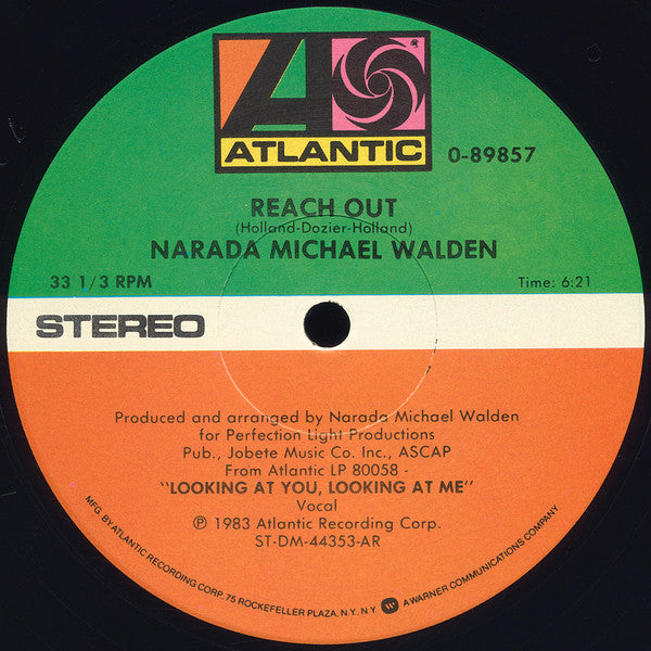 Narada Michael Walden : Reach Out (12")