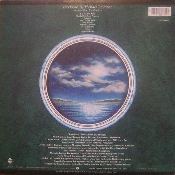 Christopher Cross : Christopher Cross (LP, Album, RE)