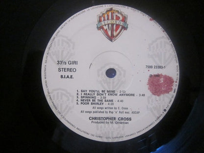 Christopher Cross : Christopher Cross (LP, Album, RE)
