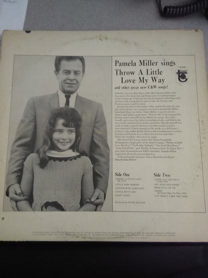 Pamela Miller : Throw A Little Love My Way (LP, Album, Mono)