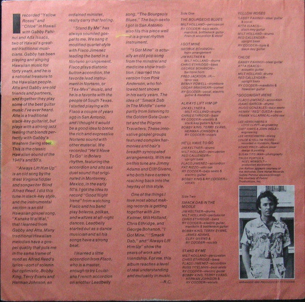 Ry Cooder : Chicken Skin Music (LP, Album, LA )