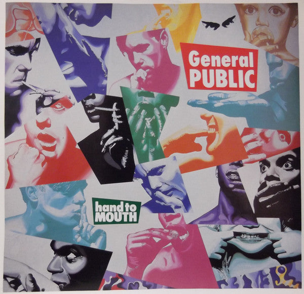 General Public : Hand To Mouth (LP, Album, Pin)