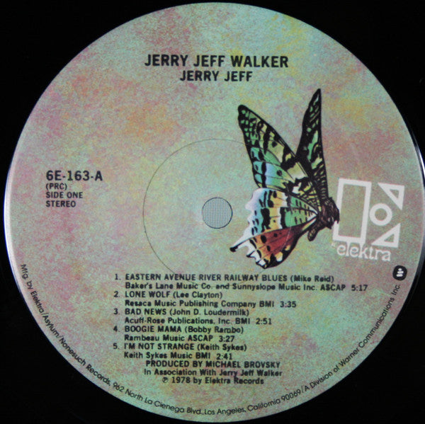 Jerry Jeff Walker : Jerry Jeff (LP, Album)