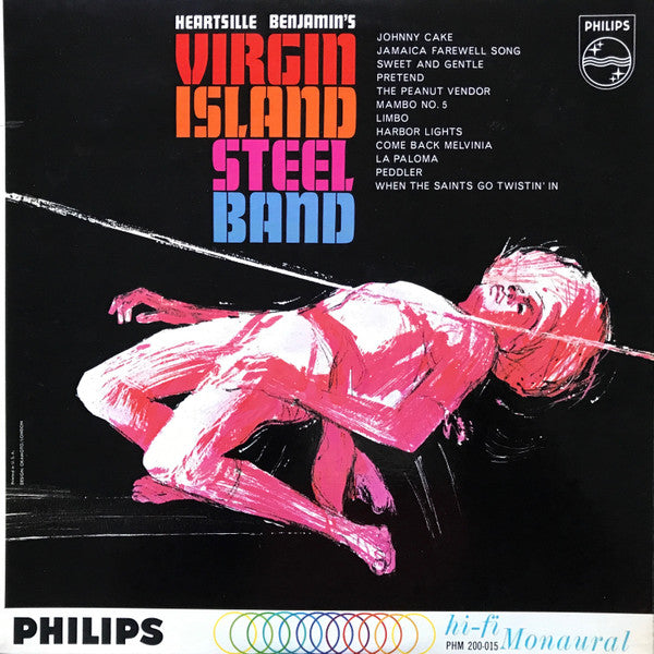 Virgin Island Steel Band : Heartsille Benjamin's Virgin Island Steel Band  (LP, Album, Mono)