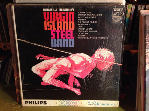 Virgin Island Steel Band : Heartsille Benjamin's Virgin Island Steel Band  (LP, Album, Mono)