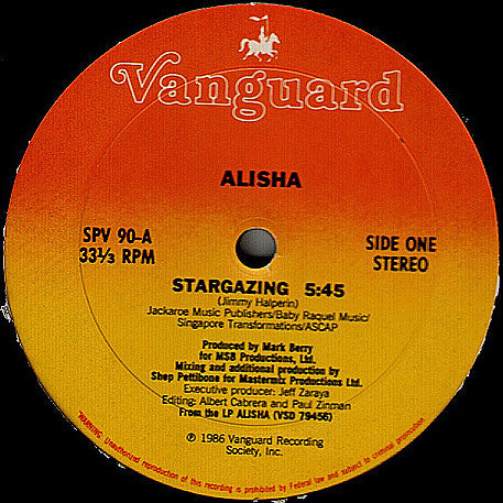 Alisha : Stargazing (12")