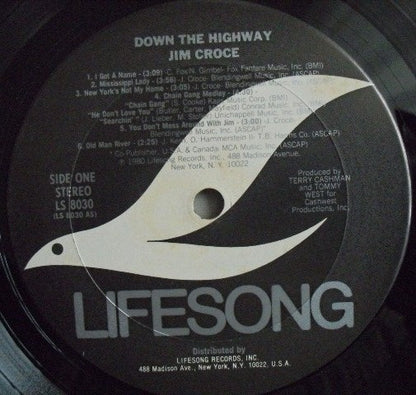 Jim Croce : Down The Highway (LP, Comp)