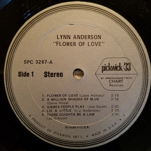 Lynn Anderson : Flower Of Love (LP, Album, Comp)