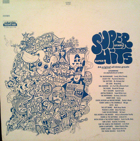 Various : Super Stars - Super Hits (LP, Comp, Club, Red)