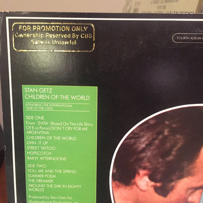 Stan Getz : Children Of The World (LP, Album, Promo)