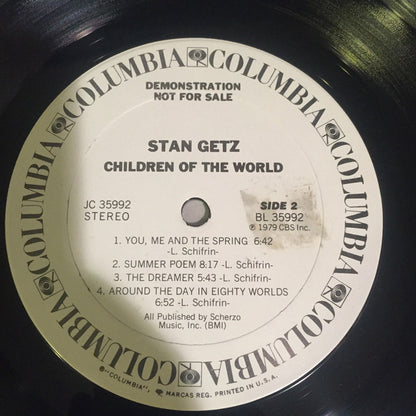 Stan Getz : Children Of The World (LP, Album, Promo)