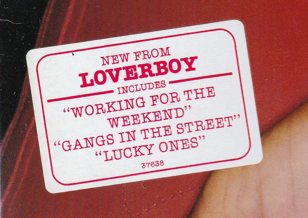 Loverboy : Get Lucky (LP, Album, Pit)