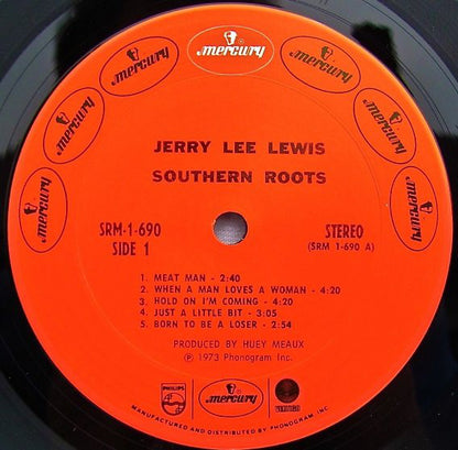 Jerry Lee Lewis : Southern Roots (LP, Album, Pit)