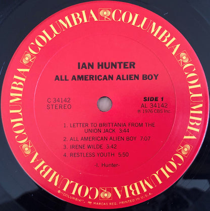 Ian Hunter : All American Alien Boy (LP, Album)