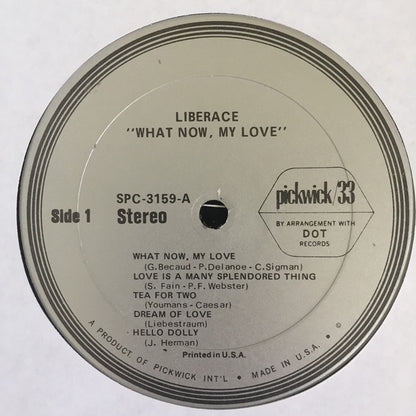 Liberace : What Now My Love (LP, Comp)