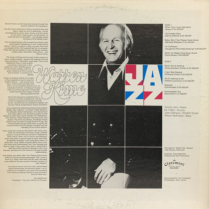Warren Kime : Jazz (LP, Album)
