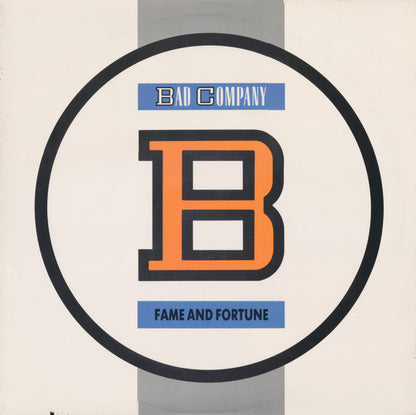 Bad Company (3) : Fame And Fortune (LP, Album, SP )
