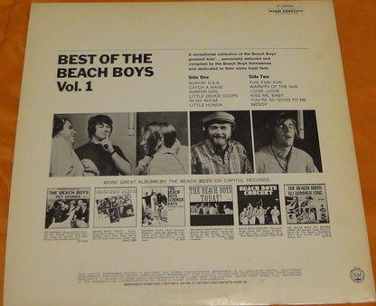 The Beach Boys : Best Of The Beach Boys - Vol. 1 (LP, Comp, Club, RE, San)