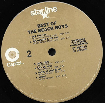 The Beach Boys : Best Of The Beach Boys - Vol. 1 (LP, Comp, Club, RE, San)
