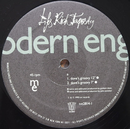 Modern English : Life's Rich Tapestry (12")
