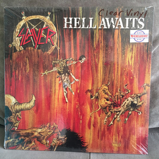 Slayer : Hell Awaits (LP, Album, RE, RM, Cle)